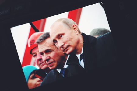 Владимир Путин открыл Бугринский мост в Новосибирске Владимир Путин открыл Бугринский мост в Новосибирске