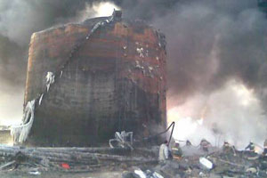 Взрыв и пожар лишили Забайкалье недорогого дизельного топлива — власти региона