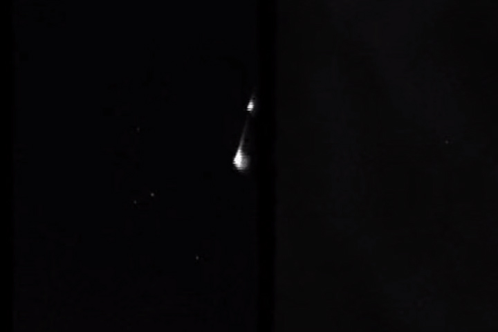 Астрономы зафиксировали падение метеорита в Байкал 