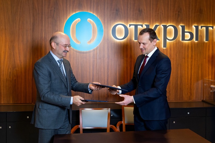 Банк «Открытие» и Росреестр заключили соглашение о развитии цифровых услуг и сервисов