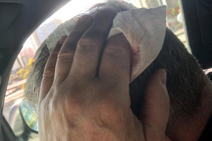 Неизвестный напал на Сергея Проничева в Новосибирске Неизвестный напал на Сергея Проничева в Новосибирске