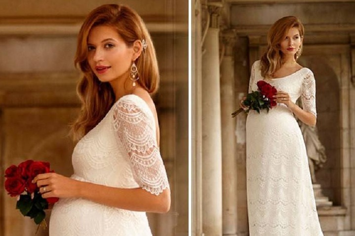 Как выбрать свадебное платье для беременных Как выбрать свадебное платье для беременных