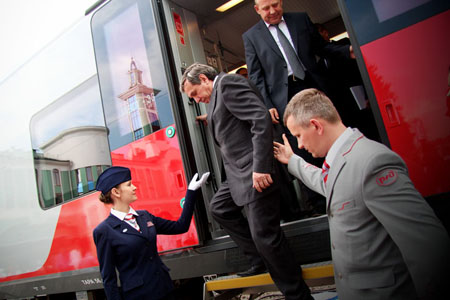 «Ласточка» первый раз проехала из Новосибирска в Барнаул 