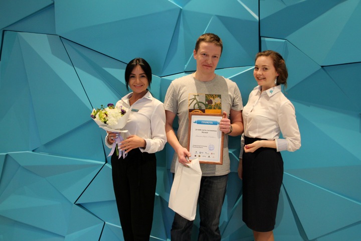 Гостиница «Миротель» приняла 20-тысячного гостя