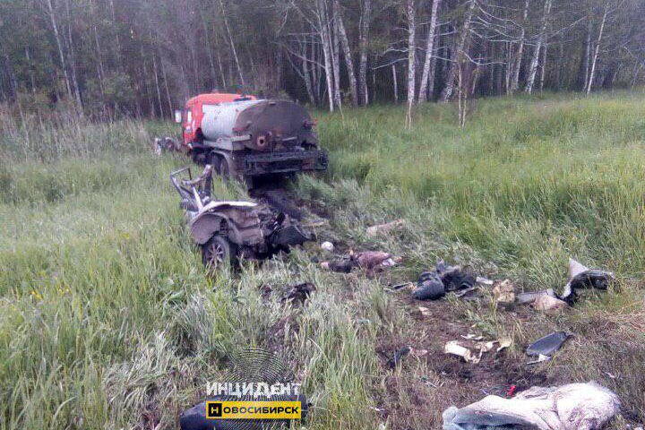 Ухаживавший за родственниками молодой новосибирец погиб в ДТП с «КамАЗом»