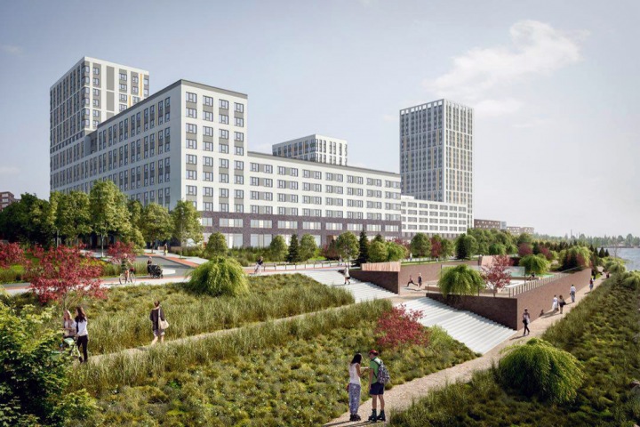 Набережная с террасами появится в Новосибирске Набережная с террасами появится в Новосибирске