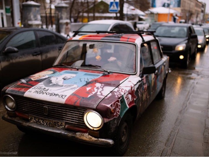 «Паукомобиль» Сергея Троицкого угнали в Новосибирске