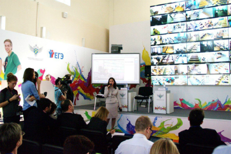 «Ростелеком» установил видеостену для наблюдения за ЕГЭ в Рособрнадзоре «Ростелеком» установил видеостену для наблюдения за ЕГЭ в Рособрнадзоре