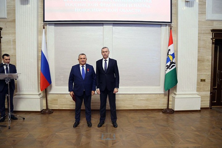Главу новосибирской «ЕР» наградили «За заслуги перед Отечеством»