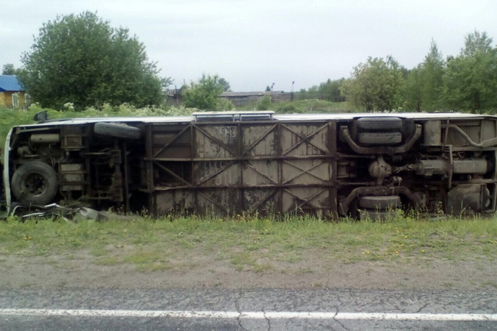 Пятимесячный ребенок погиб в ДТП с автобусом в Томской области