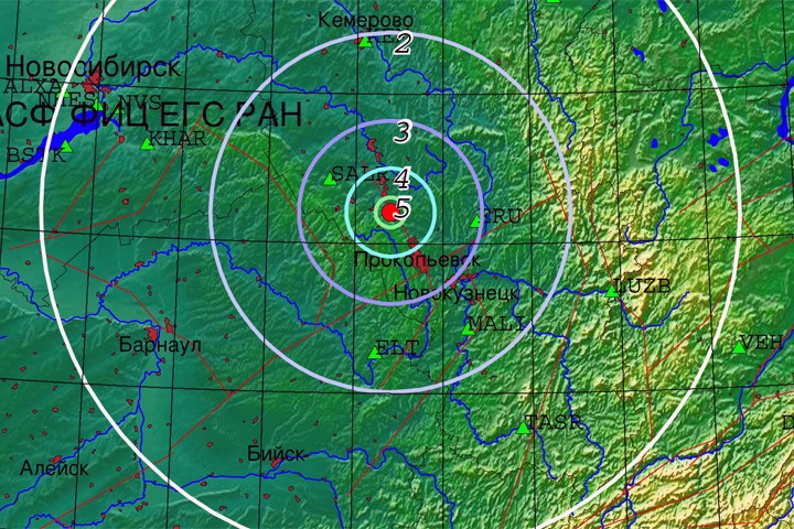Сильное землетрясение произошло в Кузбассе на угольном разрезе