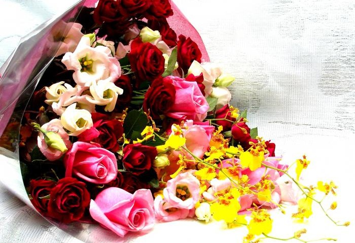 Букет цветов и его составляющие