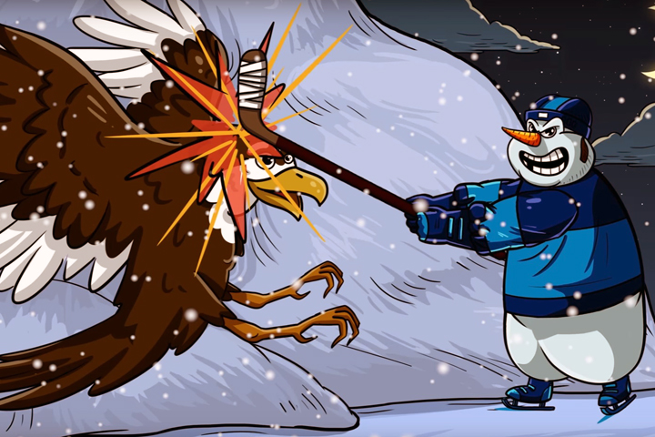 ХК «Сибирь» выпустил ролик о победе над «ястребами» и «конями» ХК «Сибирь» выпустил ролик о победе над «ястребами» и «конями»