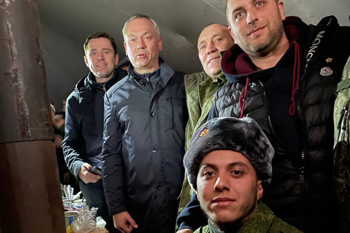 Новосибирский губернатор объявил об окончании «первого этапа» мобилизации в регионе