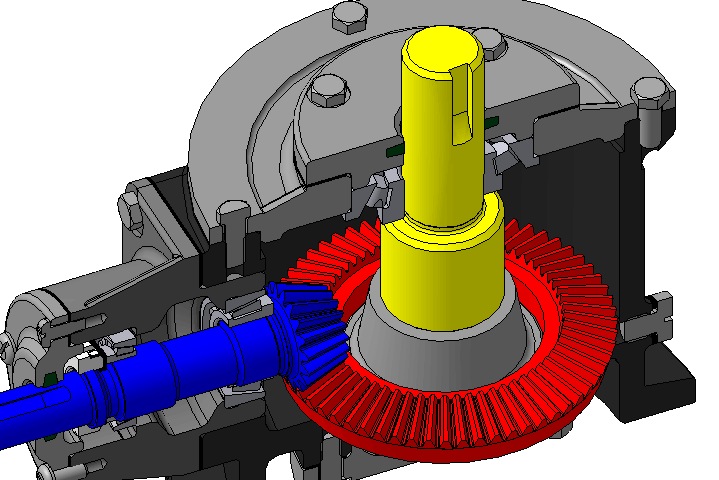 Устройство и особенности углового редуктора
