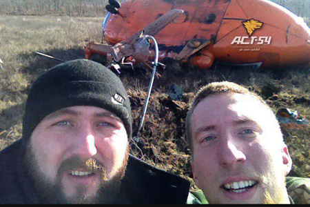 Вертолет с новосибирцами на борту потерпел крушение в Амурской области Вертолет с новосибирцами на борту потерпел крушение в Амурской области