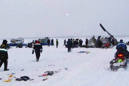 Прокуратура проверит бездействие спасателей при крушении Ми-8 в Красноярском крае 