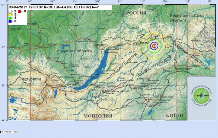 Жителей Читы напугало землетрясение Жителей Читы напугало землетрясение