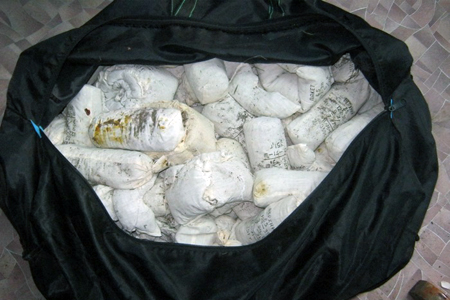 Более 275 тыс. рублей заработает житель Забайкалья, сдавший полиции 55 кг пороха