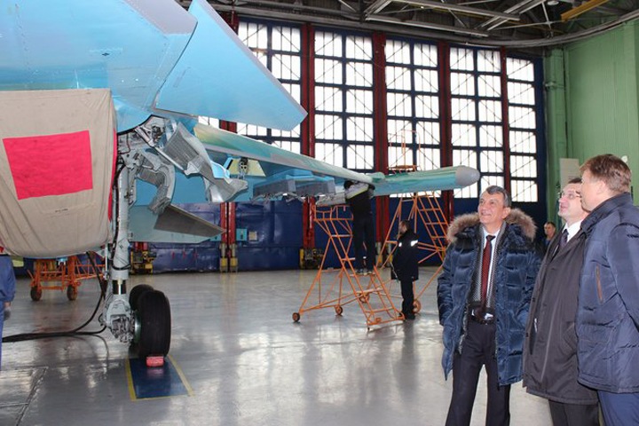 Полпред Путина подтвердил планы на перенос производства Су-34 из Новосибирска Полпред Путина подтвердил планы на перенос производства Су-34 из Новосибирска