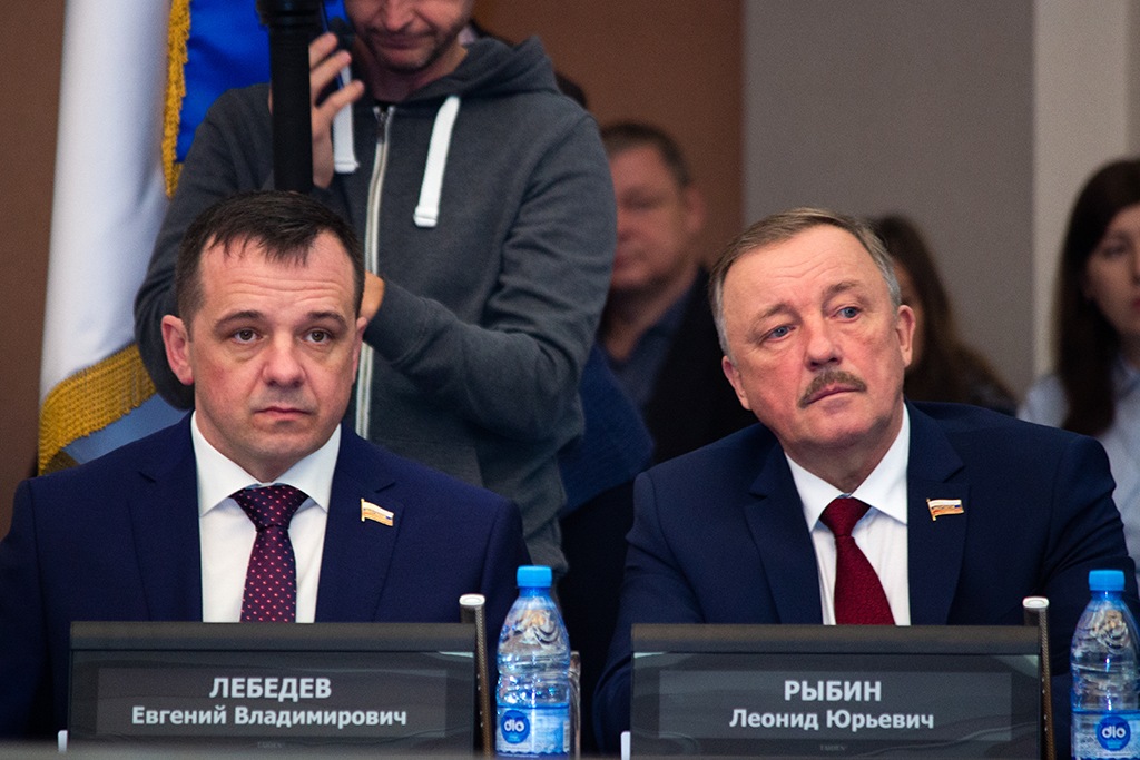 Евгений Лебедев и Леонид Рыбин Евгений Лебедев и Леонид Рыбин
