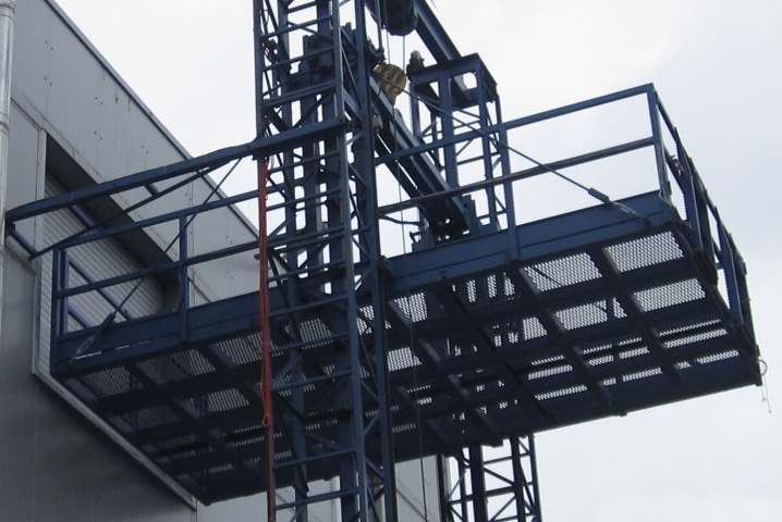 Двухмачтовый подъемник