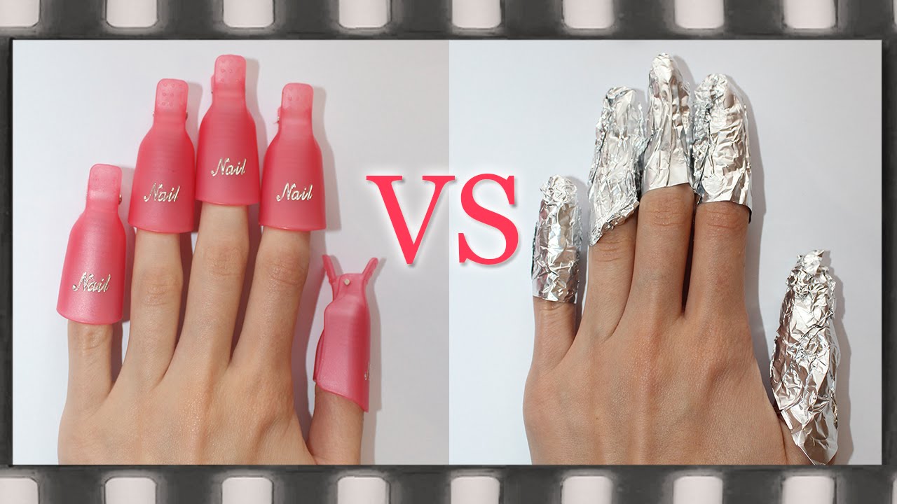 снятие гель-лака