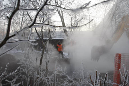Реабилитационный центр для детей-инвалидов и пять домов с 700 жильцами остались без тепла в Новосибирске 