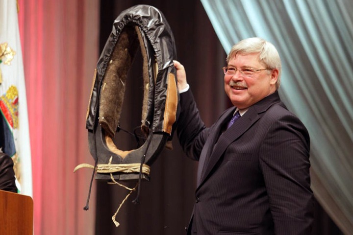 Жвачкин заявил о «золотом миллионе» при вступлении в должность губернатора