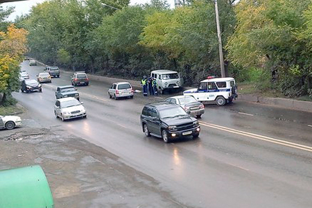 Инспектор ДПС насмерть сбил пенсионера в Красноярске Инспектор ДПС насмерть сбил пенсионера в Красноярске