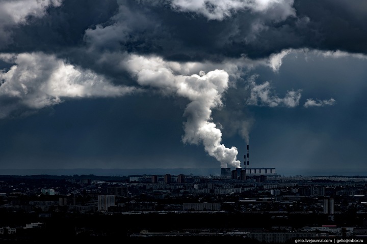 Режим «черного неба» объявлен в Новосибирске Режим «черного неба» объявлен в Новосибирске