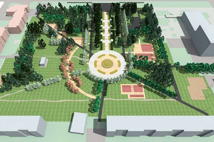 Определены проекты благоустройства общественных пространств в районах Новосибирской области