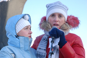 Митинг по реформе детского здравоохранения собрал в центре Новосибирска около 100 человек