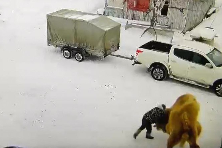 Верблюд убил сторожа омской охотничьей базы