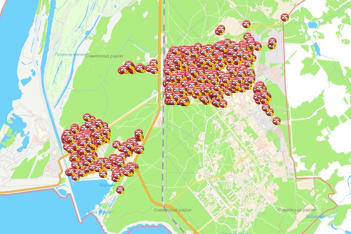 Советский район Новосибирска остался без воды