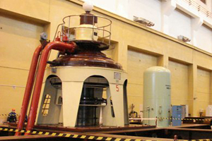 Новосибирская ГЭС начала ремонтные работы на гидроагрегате №5