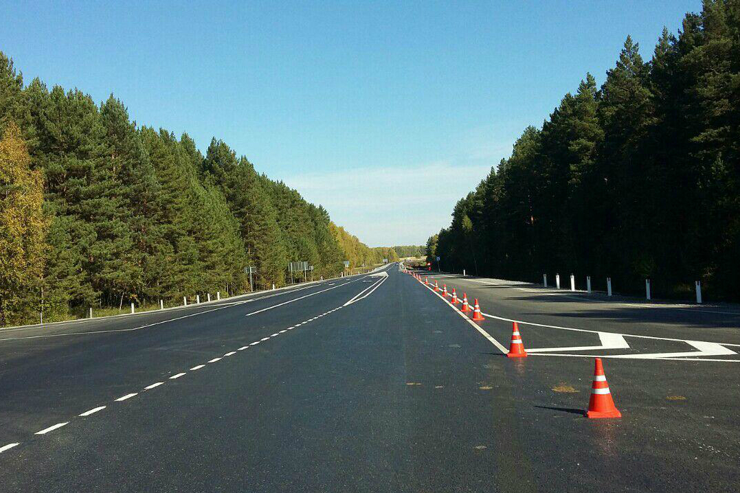 Участок федеральной трассы на подъезде к Томску открыт после масштабного ремонта
