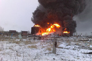 Найдено тело погибшего на строящемся НПЗ в Забайкалье, где произошел взрыв Найдено тело погибшего на строящемся НПЗ в Забайкалье, где произошел взрыв