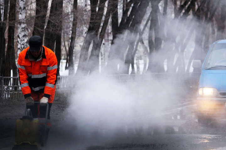 Более 50% ямочного ремонта выполнено на дорогах Новосибирской области Более 50% ямочного ремонта выполнено на дорогах Новосибирской области