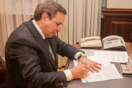 Владимир Городецкий заручился поддержкой к выборам