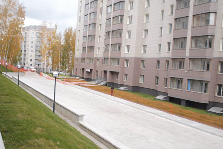 Строительная фирма Проспект соединила в Кольцово улицы Вознесенскую и Молодежную Строительная фирма Проспект соединила в Кольцово улицы Вознесенскую и Молодежную