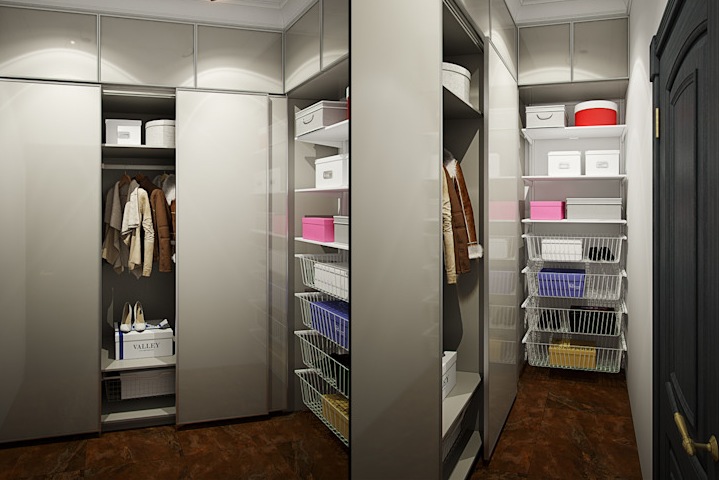 Как обставить гардеробную комнату?