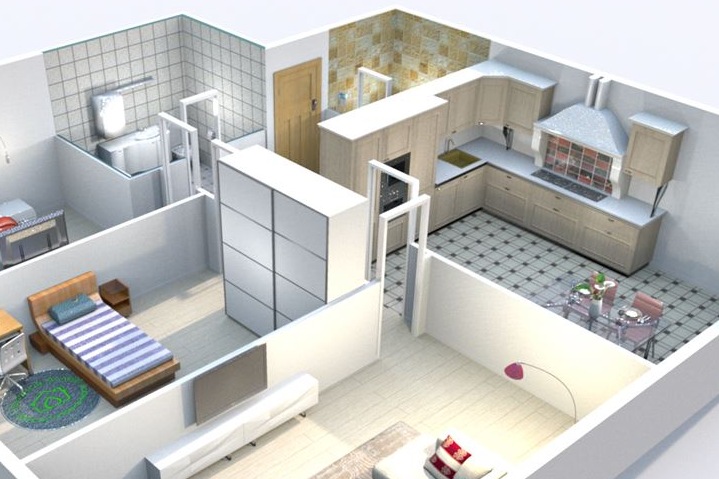 Особенности перепланировки в апартаментах Особенности перепланировки в апартаментах