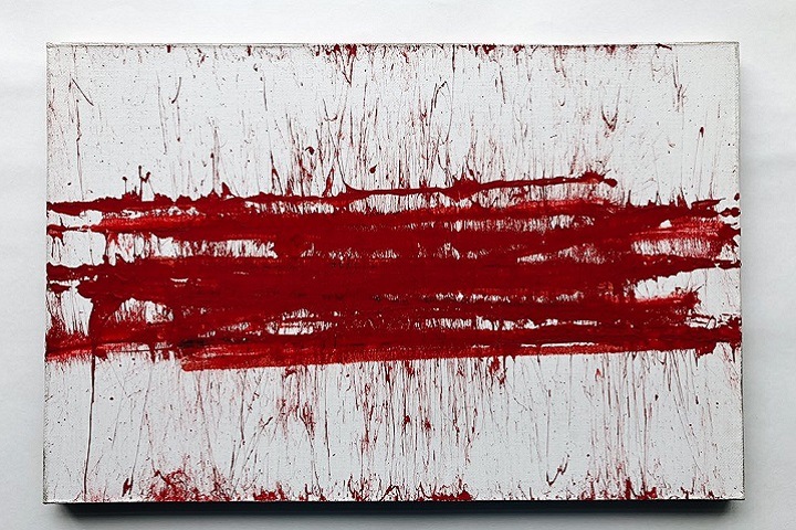 Новосибирский художник продал написанную дубинкой «Беларусь» за 3 млн рублей Новосибирский художник продал написанную дубинкой «Беларусь» за 3 млн рублей