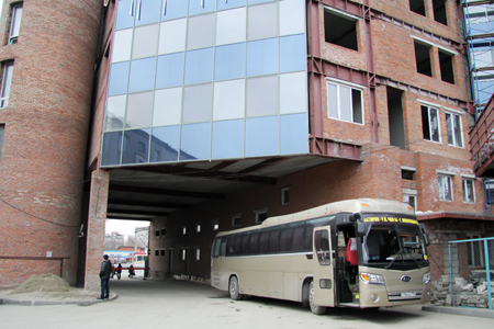 Власти пообещали достроить автовокзал Новосибирска в 2015 году