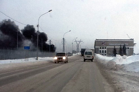 Сильное задымление наблюдалось над плотиной новосибирской ГЭС Сильное задымление наблюдалось над плотиной новосибирской ГЭС