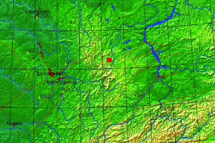 Землетрясение произошло в Хакасии Землетрясение произошло в Хакасии
