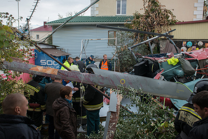 Новосибирские прокуроры начали проверку из-за крушения вертолета в Сочи 
