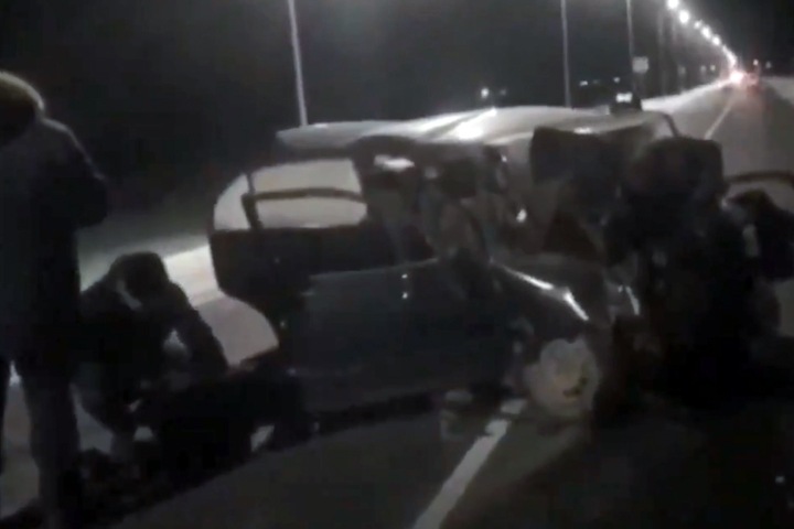 Пять человек погибли в ДТП с полицейским в Бурятии