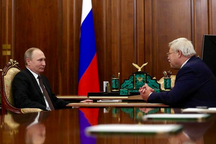 Путин удивился томским надоям и переназначил Жвачкина